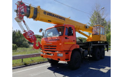 Аренда автокрана 25 т 21 м - Ивановец КС 45717К-3