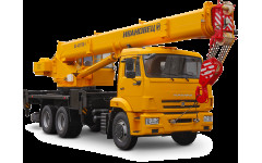 Аренда автокрана 25 т 30.7 м - Ивановец КС 45717К-1Р