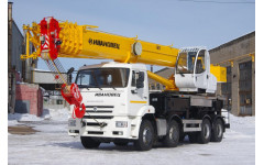 Аренда автокрана 40 т 37.8 м - Ивановец КС-65740-8
