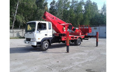 Аренда автовышки 32м Jinwoo 320 Аренда автовышки 32м Jinwoo 320