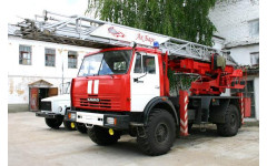 Аренда автовышки-вездехода 32м КамАЗ АЛ-30