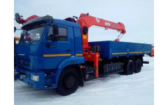 Аренда манипулятора Daewoo 10т с бортом 12т (10м)