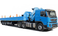 Аренда длинномера-манипулятора IVECO 7т с бортом 20т (12м)