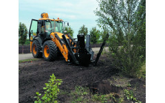 Аренда экскаватора-погрузчика JCB 3CX Super с пересадчиком деревьев