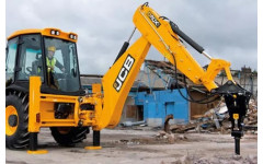 Аренда экскаватора-погрузчика JCB 3CX Super с гидромолотом