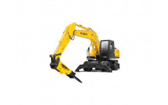 Аренда колесного экскаватора Hyundai R210W-9S с гидромолотом