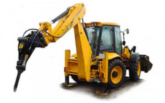 Аренда экскаватора-погрузчика New Holland B80B с гидромолотом Аренда экскаватора-погрузчика New Holland B80B с гидромолотом