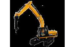 Аренда гусеничного экскаватора JCB JS 220 с гидромолотом
