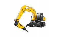 Аренда колесного экскаватора Hyundai R180W-9S с гидромолотом Аренда колесного экскаватора Hyundai R180W-9S с гидромолотом
