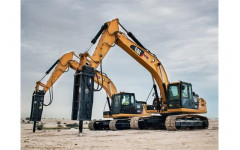 Аренда гусеничного экскаватора Caterpillar 320 с гидромолотом Аренда гусеничного экскаватора Caterpillar 320 с гидромолотом