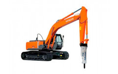 Аренда гусеничного экскаватора Hitachi ZX400 LCH 5G с гидромолотом