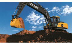 Аренда гусеничного экскаватора John Deere E360LC с гидромолотом