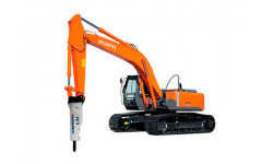 Аренда гусеничного экскаватора Hitachi ZX280 5G с гидромолотом