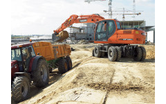 Аренда колесного экскаватора DOOSAN DX140W