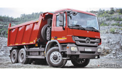 Аренда самосвала-вездехода 20м3 Mercedes Actros 4141k