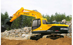 Аренда ямобура на базе гусеничного экскаватора Hyundai R210NLC-9S