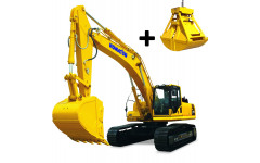 Аренда гусеничного экскаватора Komatsu PC300-8M0 с грейфером
