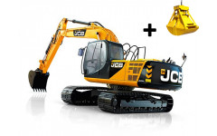 Аренда гусеничного экскаватора JCB JS 200 с грейфером