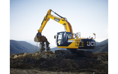 Аренда гусеничного экскаватора JCB JS 200 с грейфером