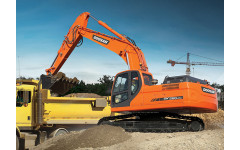 Аренда гусеничного экскаватора DOOSAN DX260LCA с грейфером