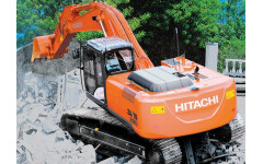 Аренда гусеничного экскаватора Hitachi ZX280 5G с грейфером