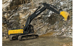 Аренда гусеничного экскаватора John Deere E360LC с грейфером