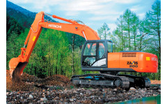 Аренда гусеничного экскаватора Hitachi ZX200 5G с грейфером