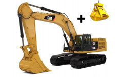 Аренда гусеничного экскаватора Caterpillar 336 с грейфером